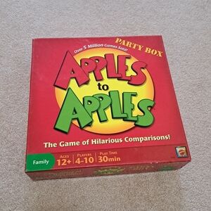 Apples to Apples: The Game of Hilarious Comparisons. Party Box Edition